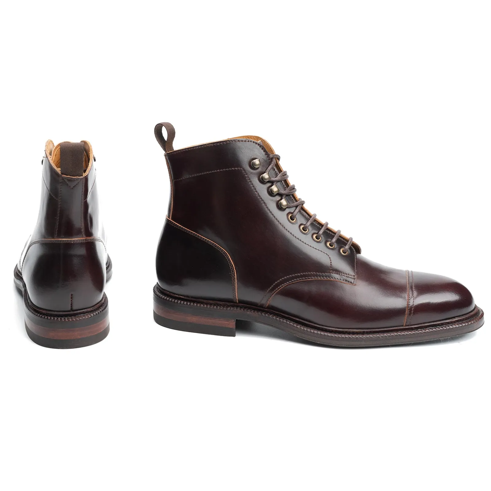 116210 - BURGUNDY HORWEEN SHELL CORDOVAN - E (ULTRAFLEX SYSTEM)