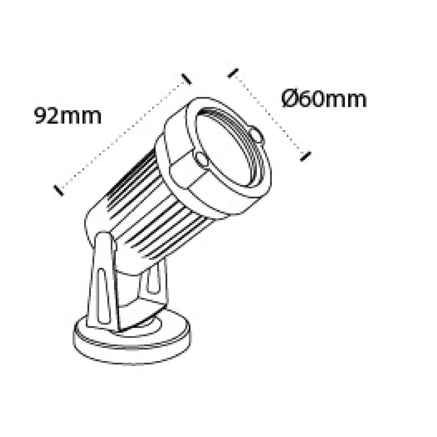 4211-5w Cob-W/L Garden Surface Spot