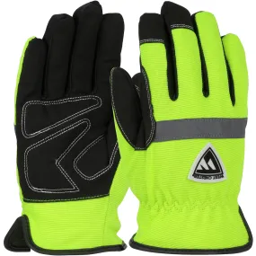 96551, Mechanics Glove, Hi-Vis Pro Series, Reflective, 3pr