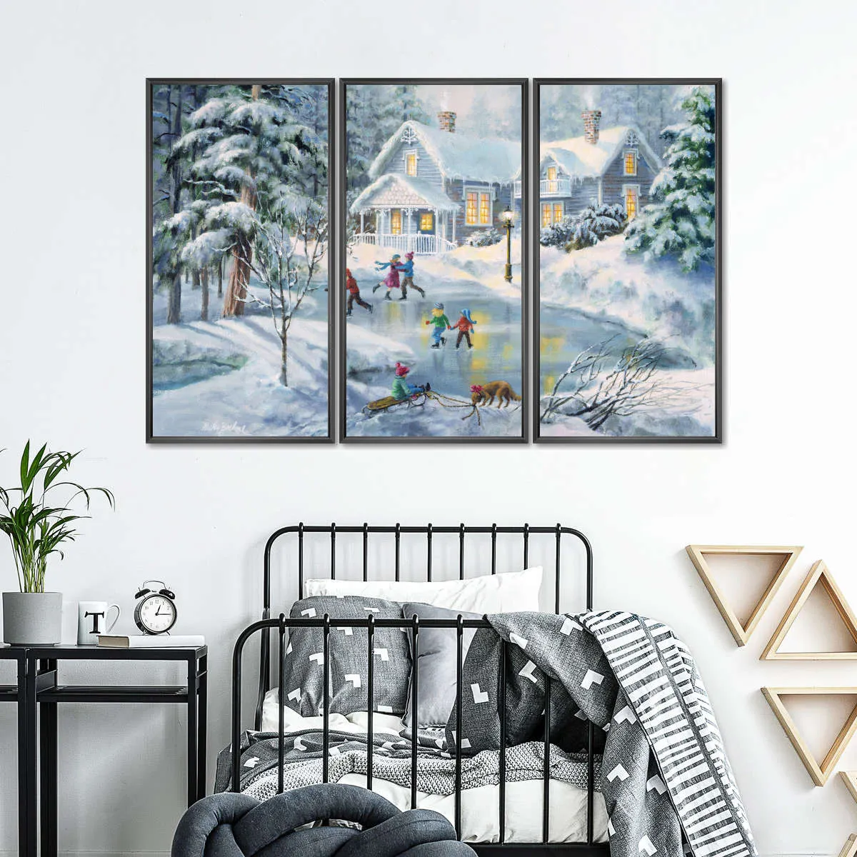 A Fine Winter's Eve Wall Art