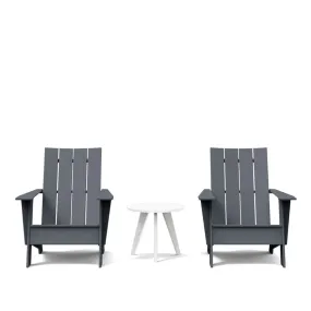 Adirondack Chairs with Satellite End Table Bundle