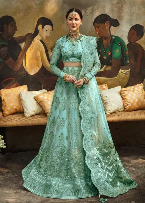 Afrozeh Net Bridal Suit