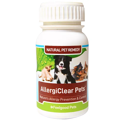 AllergiClear Pets - Naturally prevents allergies in dogs & cats