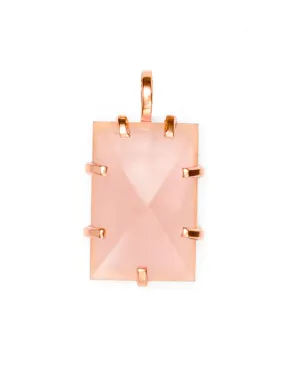 Amalfi Amulet - Rose Gold & Rose Quartz