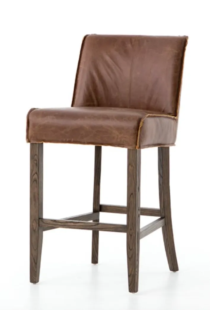 ARIA BAR STOOL, SIENNA CHESTNUT