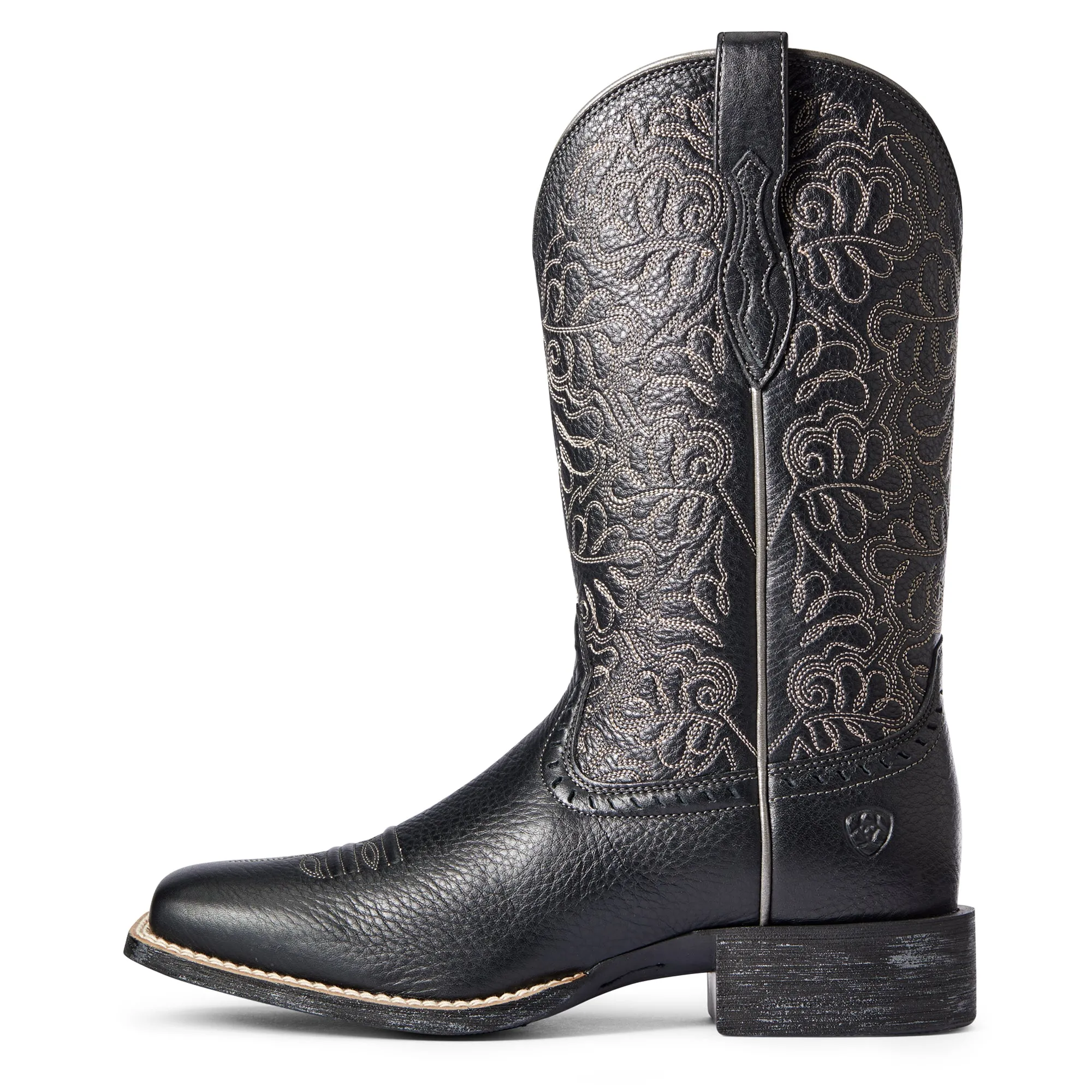 Ariat Ladies 10034024 Round Up Remuda Black Ladies western boots