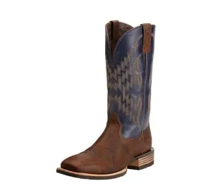 Ariat® Men's Brown Square Toe Tycoon Bar Top Arizona Sky Cowboy Boots