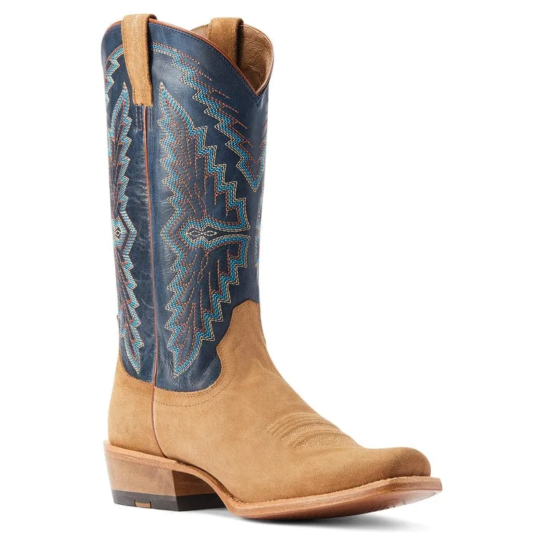 Ariat Men's Relentless Futurity Showman Dijon Roughout Western Boots 10044499