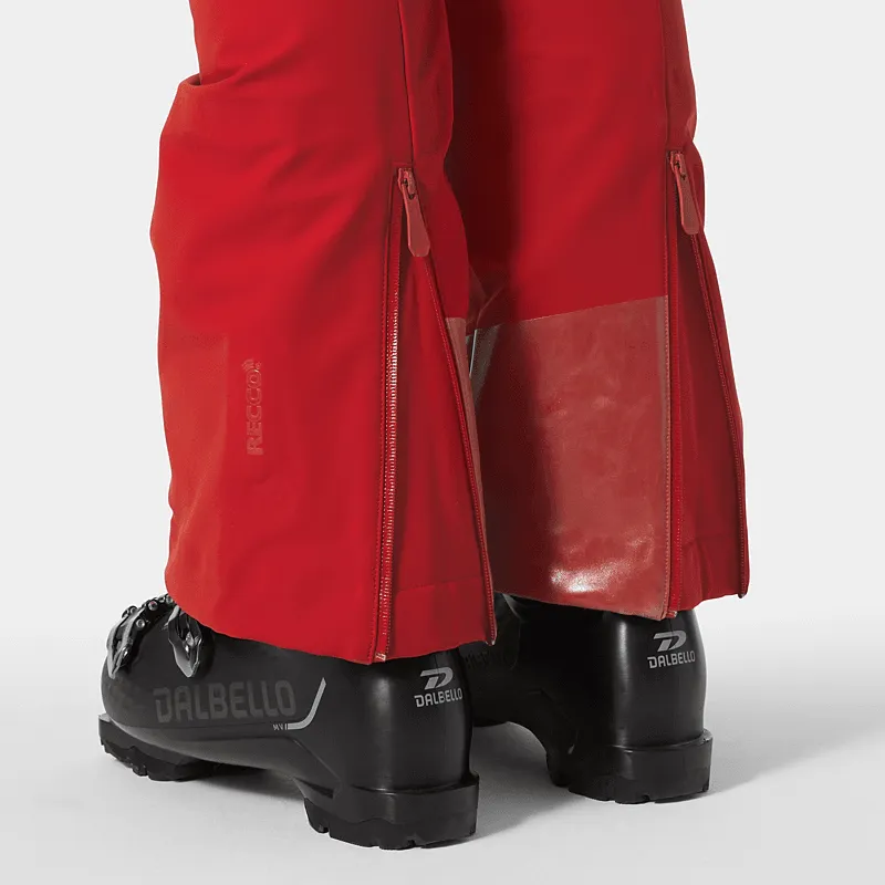 Avanti Softshell Ski Bib Pants - Red