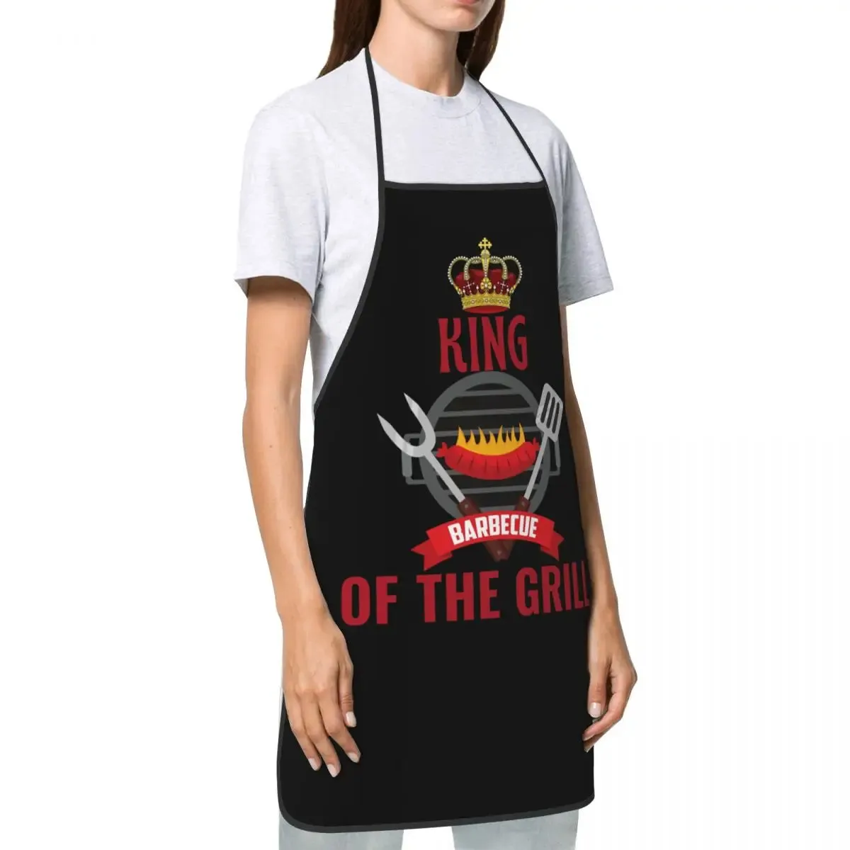 BBQ King of the Grill Bib Kitchen Apron