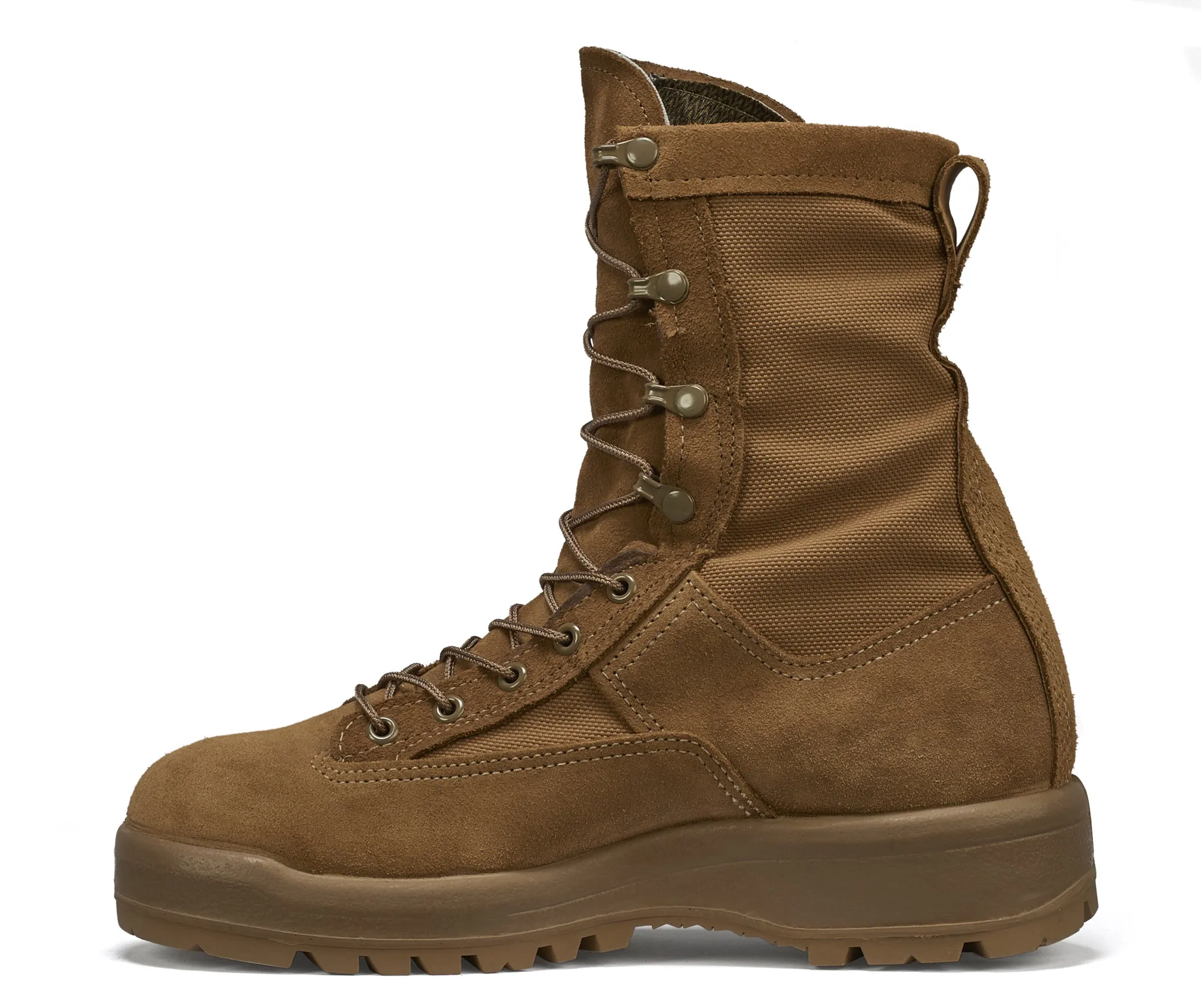 Belleville WP ST Combat Boots Mens Coyote Leather/Nylon