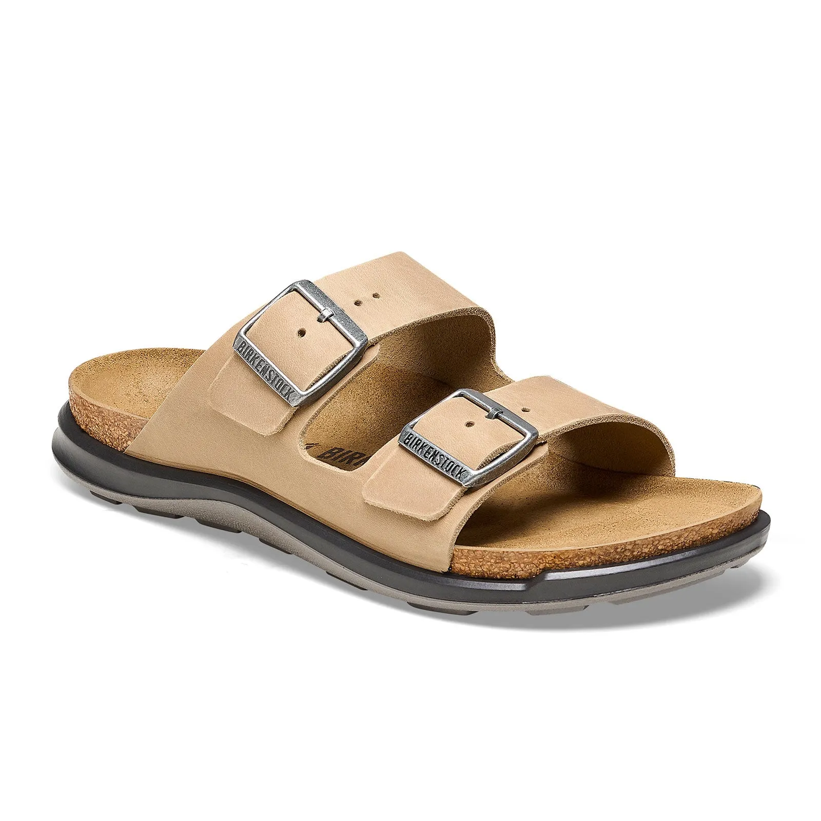 Birkenstock Arizona Rugged Slide Sandal (Women) - Tobacco Oiled Leather