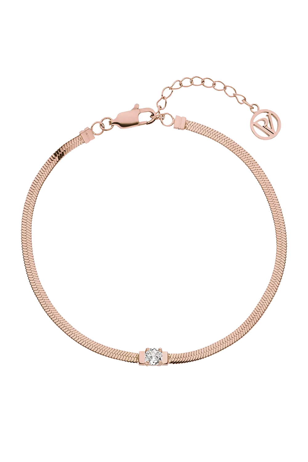 Brilliant Sleek Bracelet Champagne