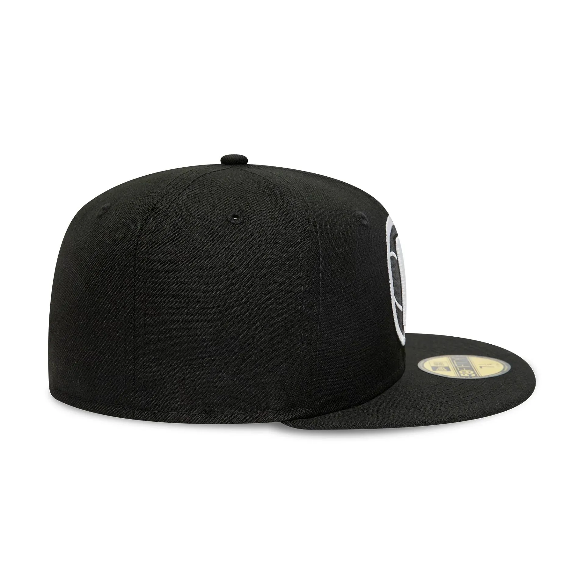 Brooklyn Nets Logo NBA Borough Of Neighbourhoods Black 59FIFTY Fitted Cap