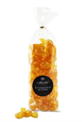 Butterscotch Button Bag Wrapped 10 oz Abdallah Candies