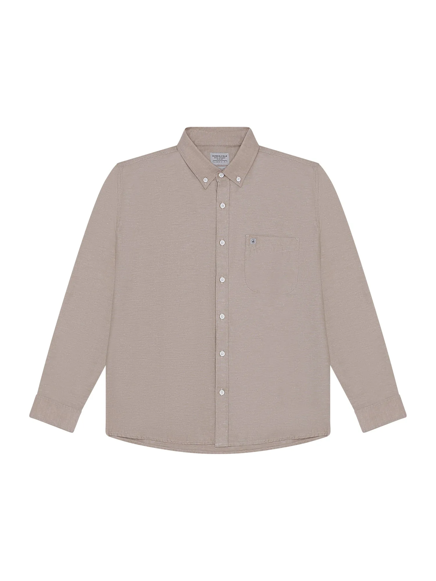 Camisa para Hombre DUNKELVOLK OXFORD KANGAROO BEI