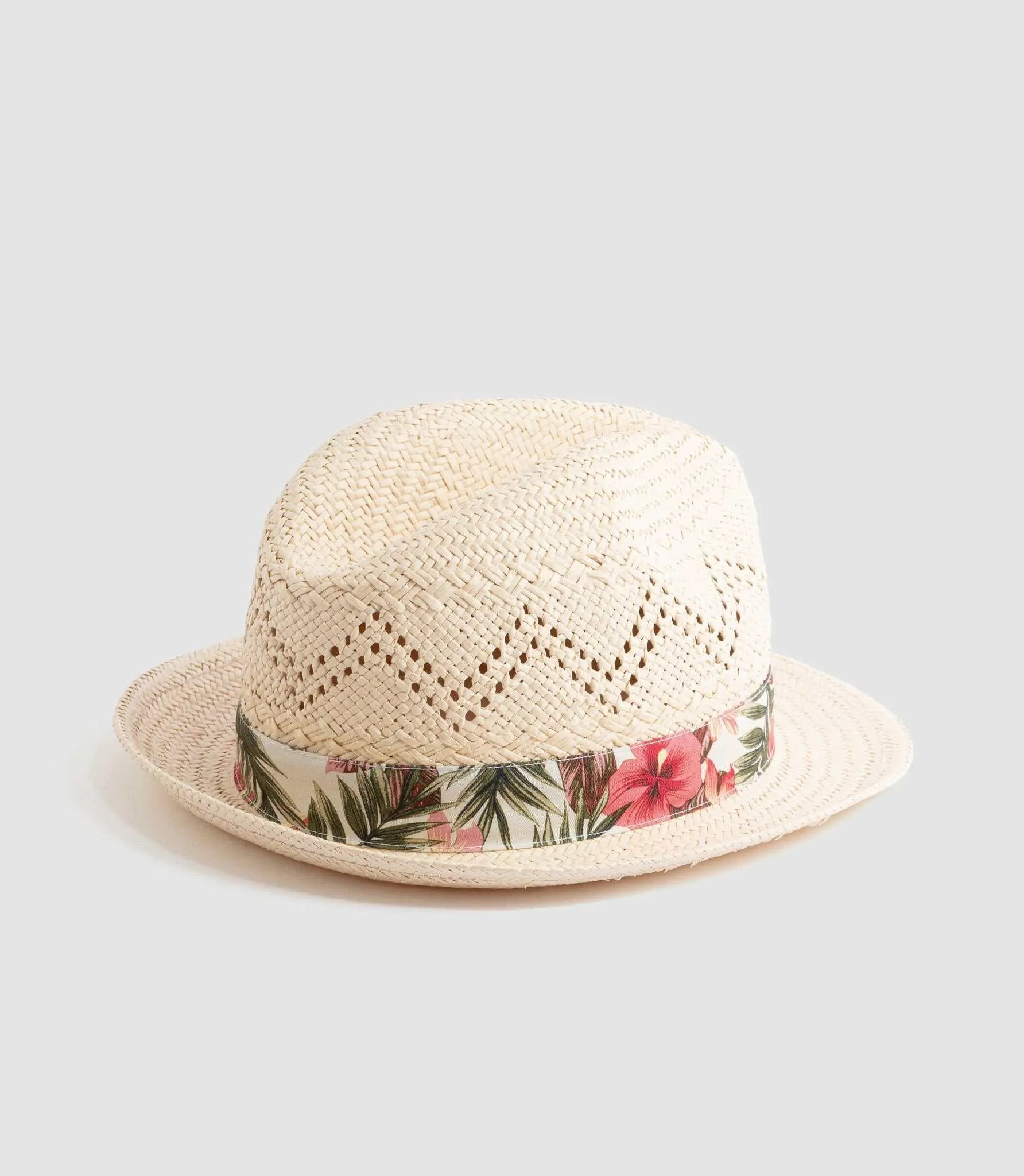 Chapeau paille beige "Kali"