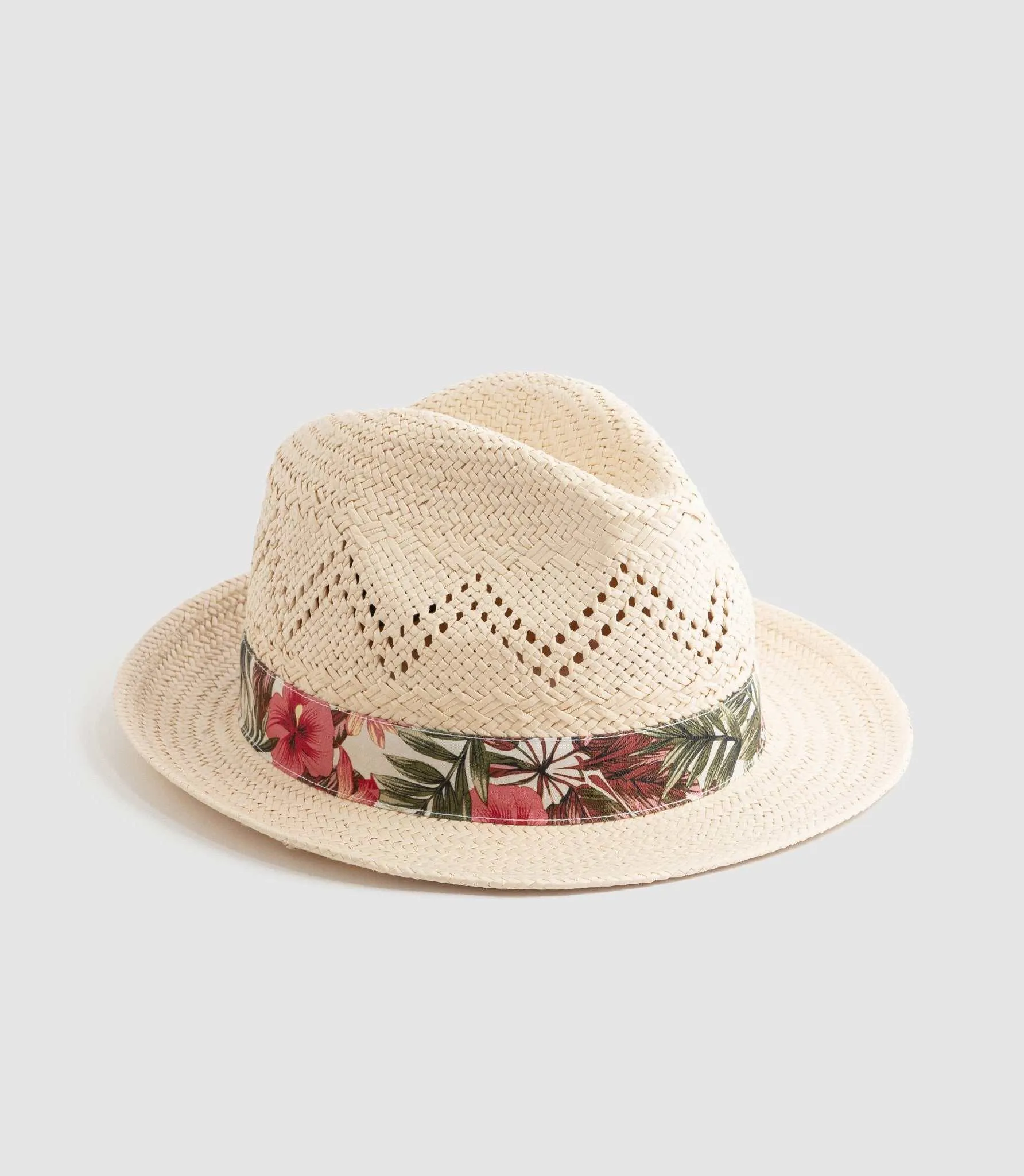 Chapeau paille beige "Kali"