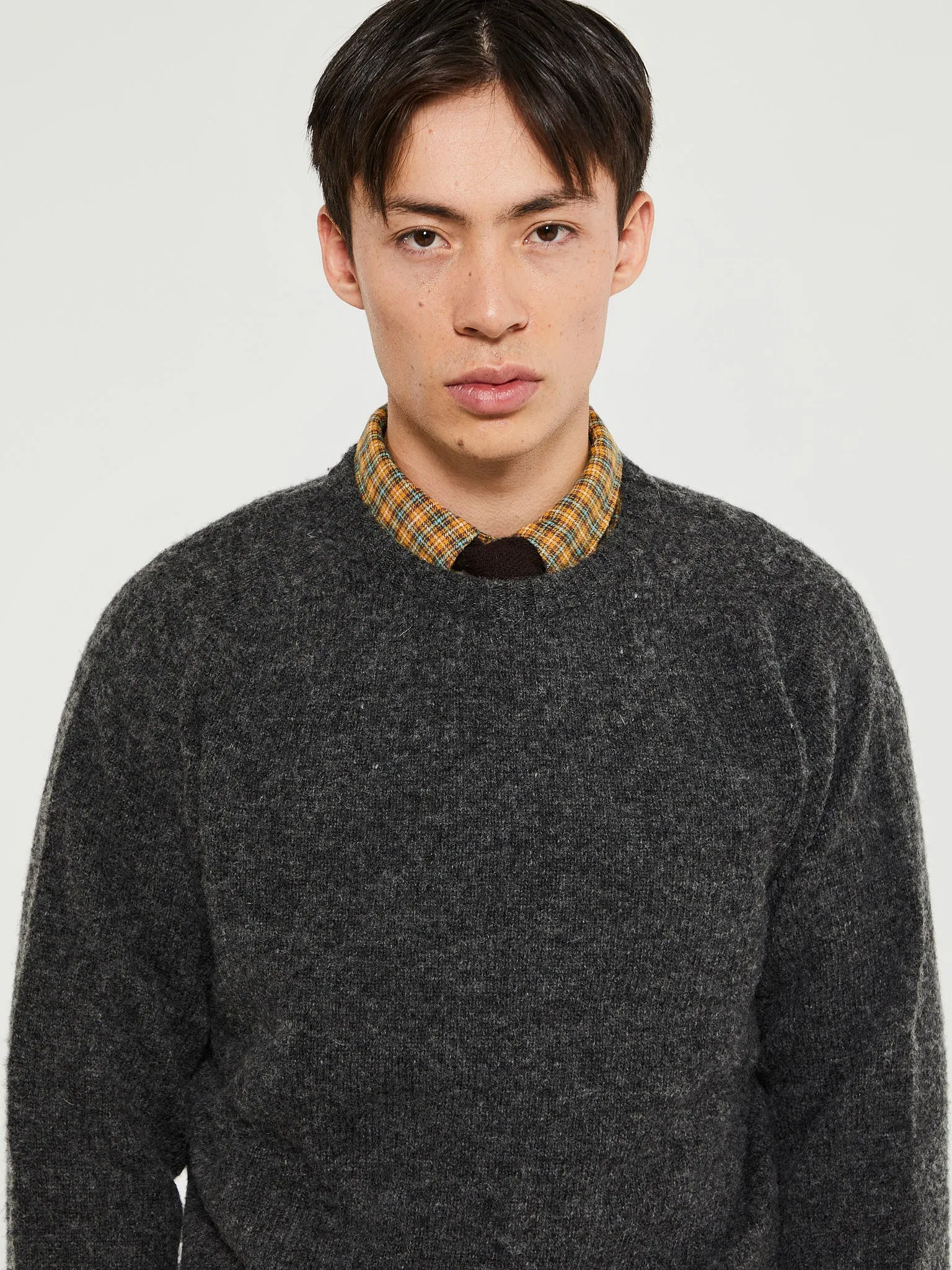 Classic Shetland Sweater in Oxford