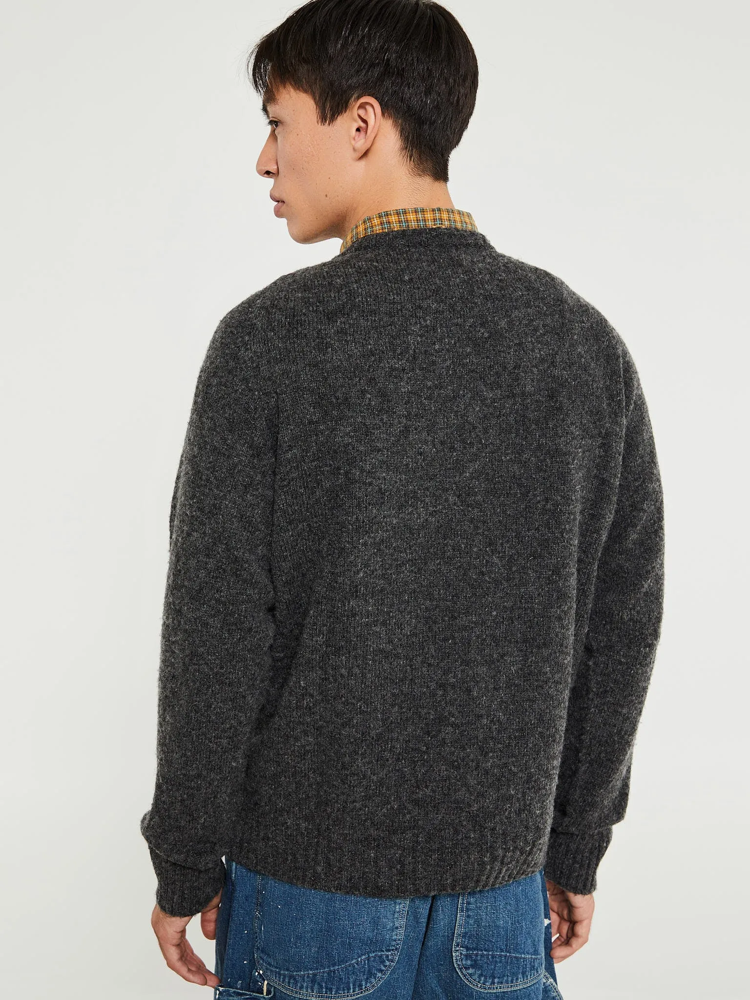 Classic Shetland Sweater in Oxford