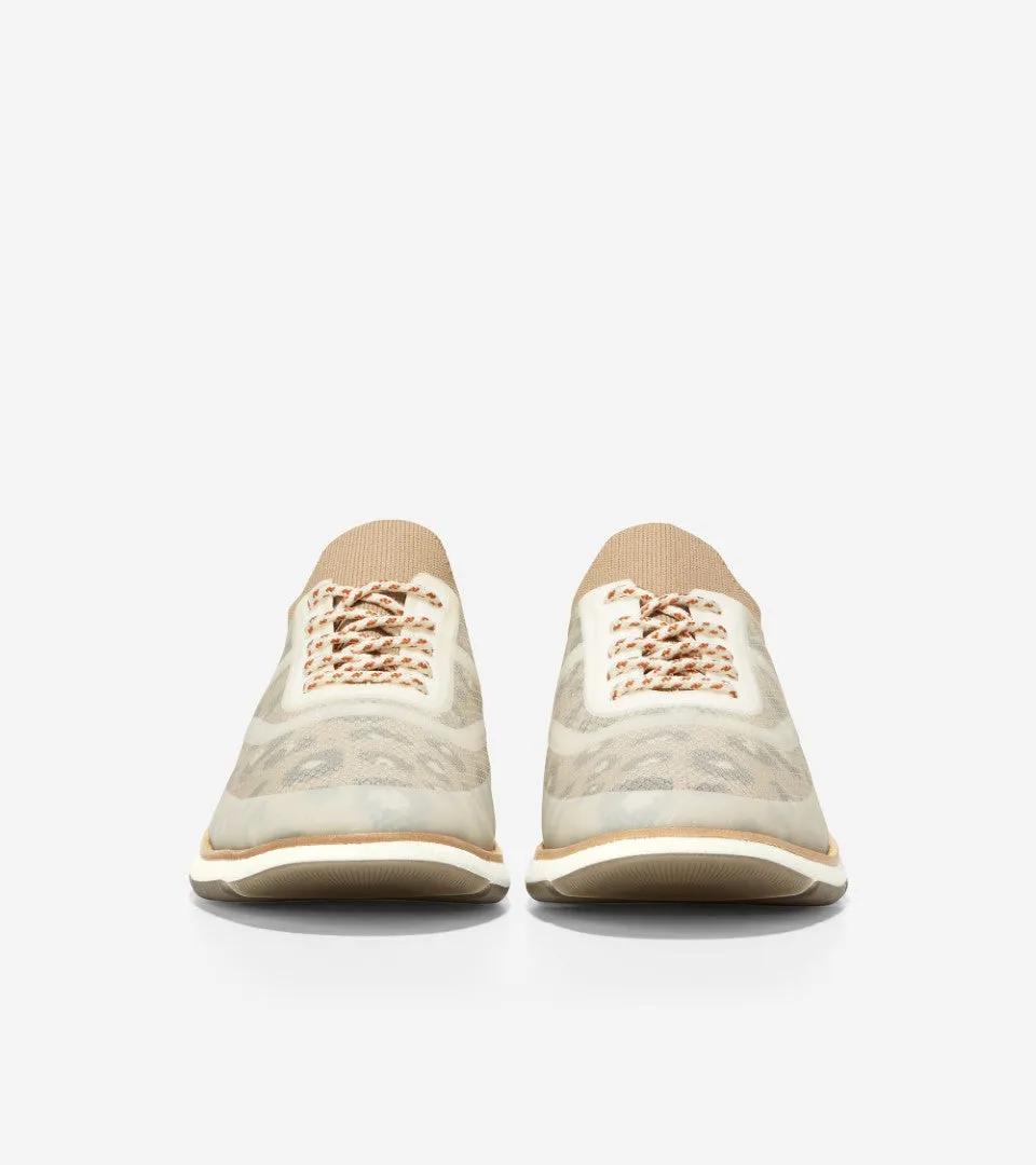 Cole Haan סניקרס נשים קול האן Zerogrand Avant Oxford Leo Prt Stitchlite Ivory