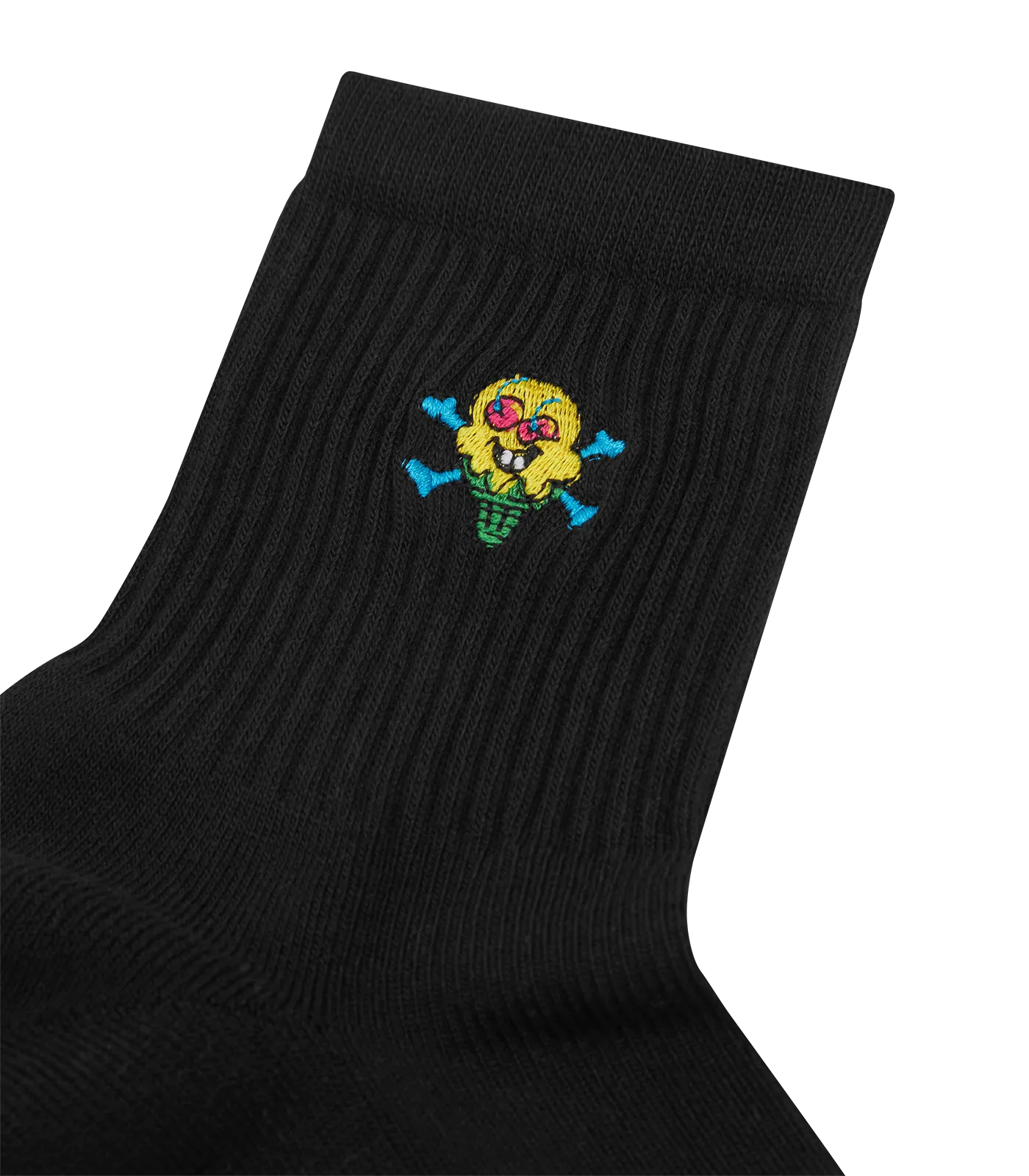 CONES AND BONES SOCKS - BLACK