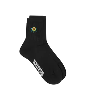 CONES AND BONES SOCKS - BLACK