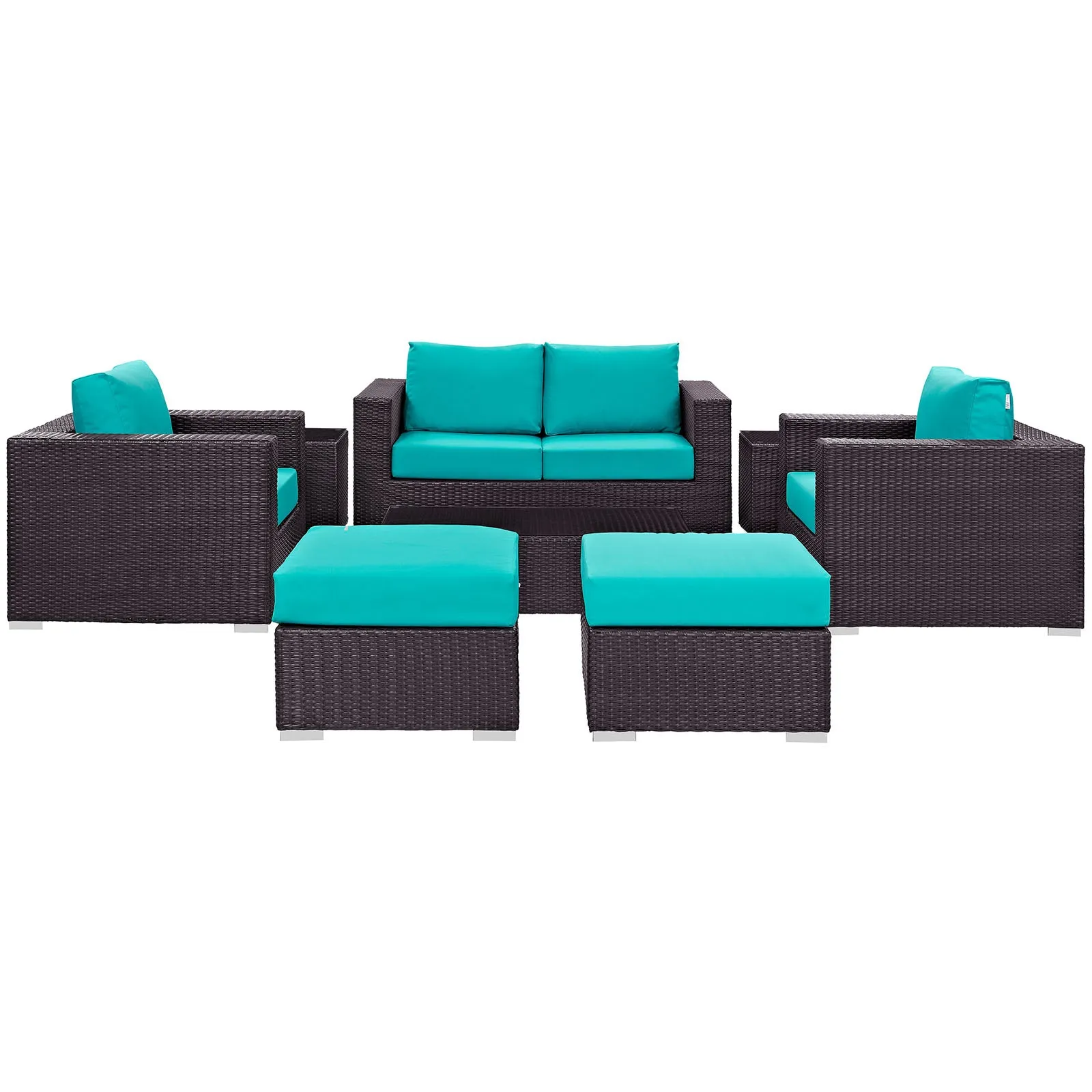 Convene 8 Piece Outdoor Patio Sofa Set