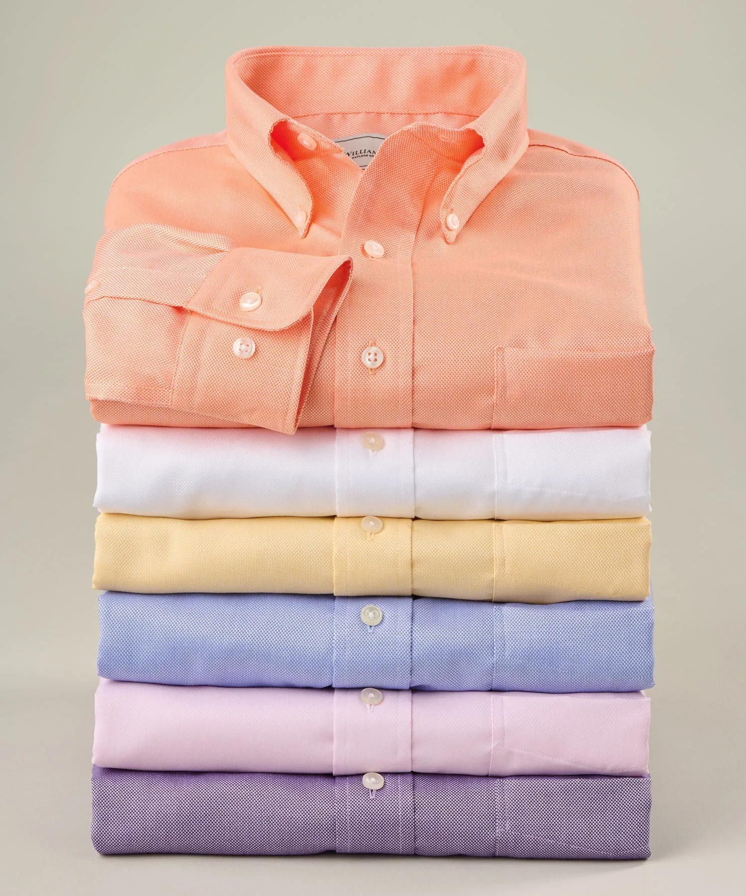 Cotton Pinpoint Royal Oxford Shirt