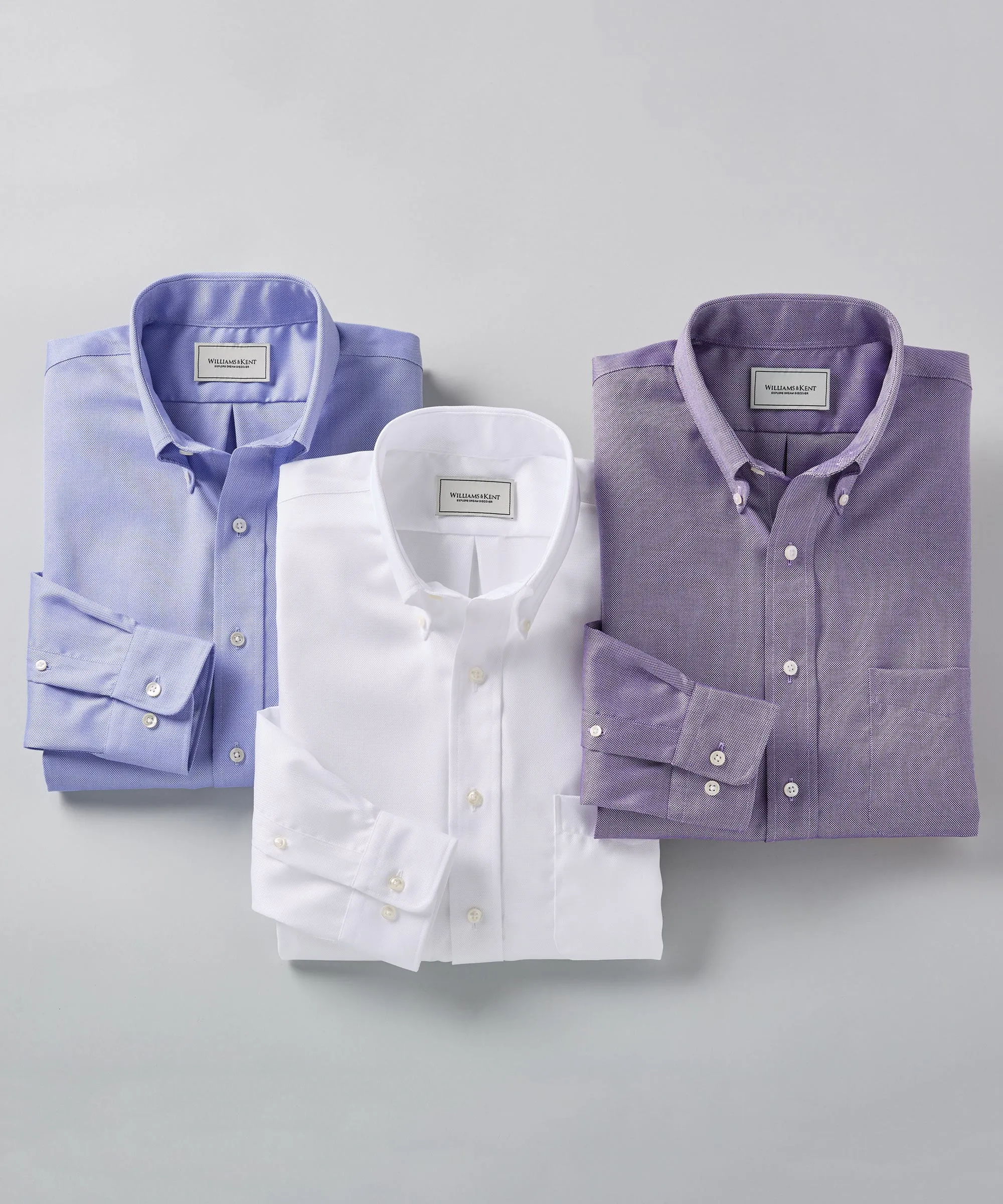 Cotton Pinpoint Royal Oxford Shirt