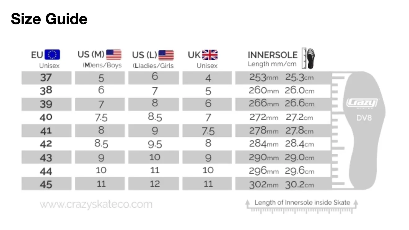 Crazy - DV8 Inline Skate