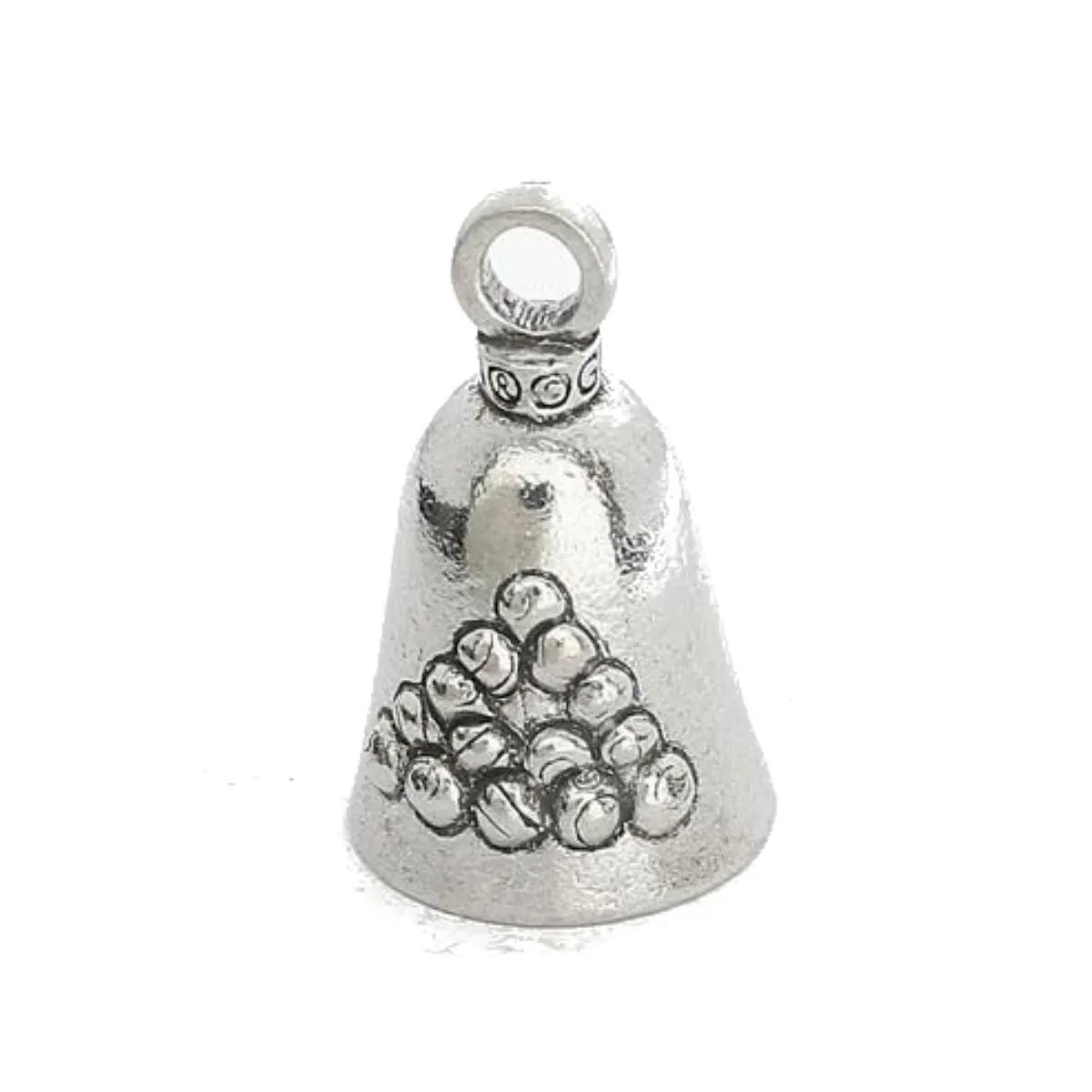 Daniel Smart Guardian Bell® 8 Ball, Pewter, 1.5 x 1 in