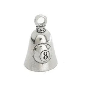 Daniel Smart Guardian Bell® 8 Ball, Pewter, 1.5 x 1 in