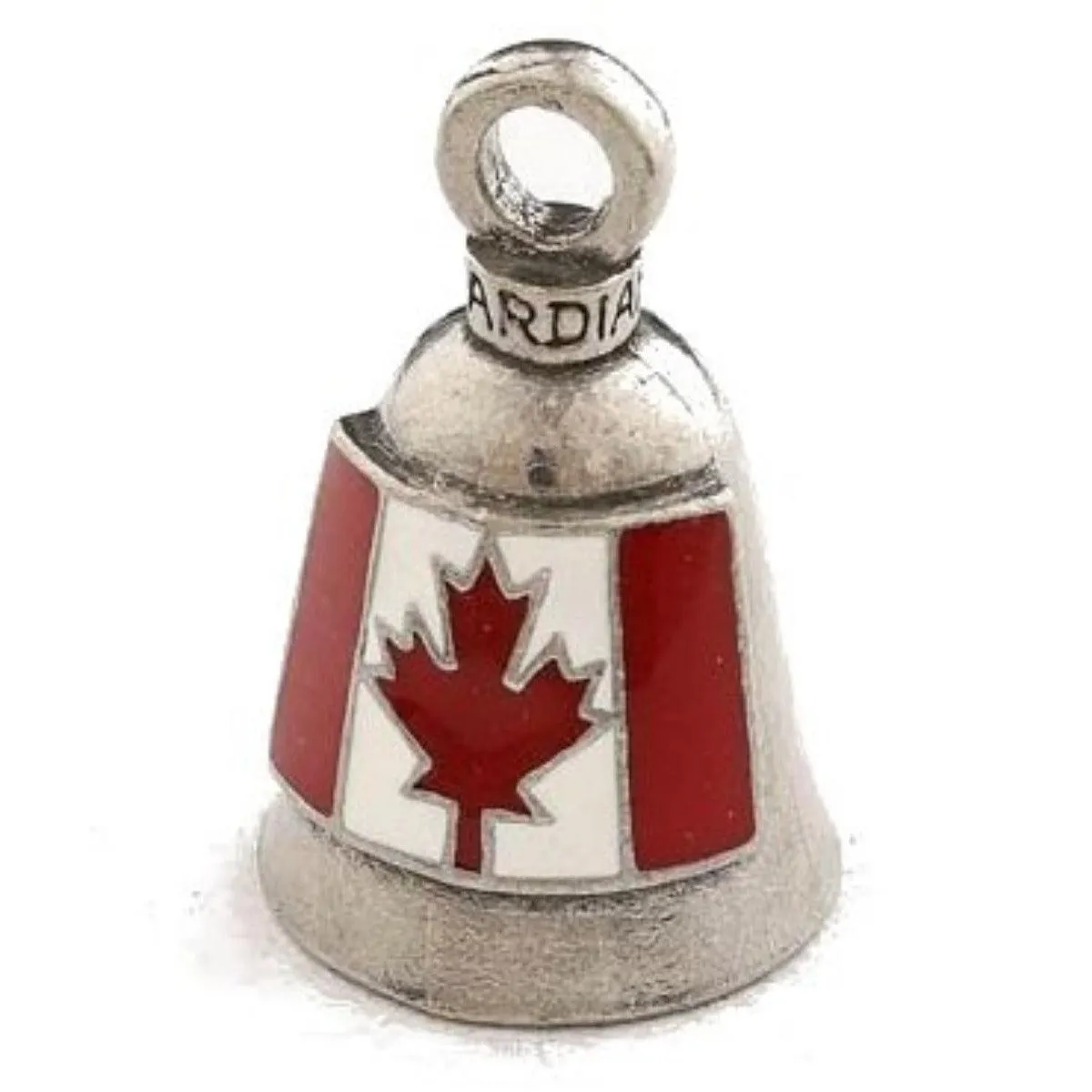 Daniel Smart Guardian Bell® Canadian Flag, Pewter, 1.5 x 1 in