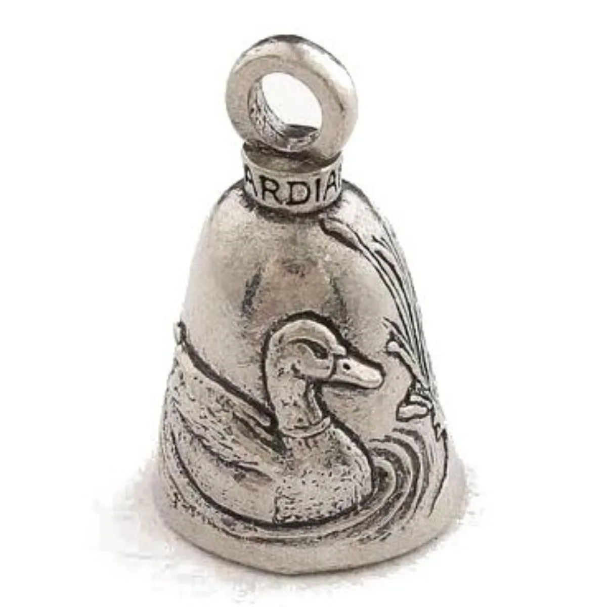 Daniel Smart Guardian Bell® Duck, Pewter, 1.5 x 1 in