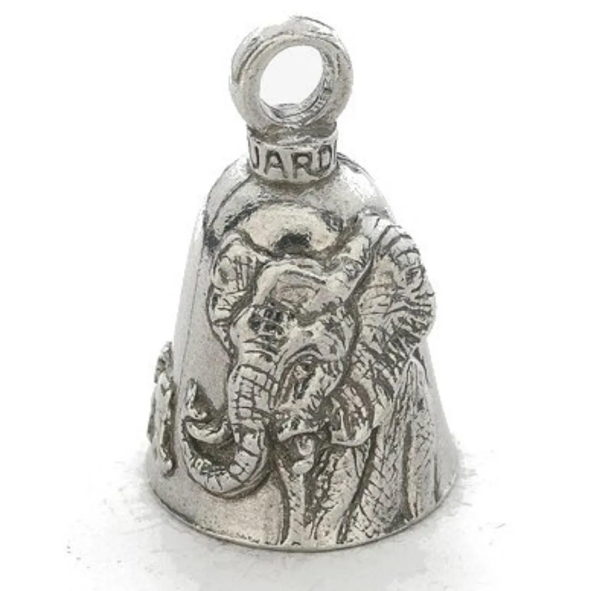 Daniel Smart Guardian Bell® Elephant, Pewter, 1.5 x 1 in