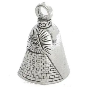 Daniel Smart Guardian Bell® Eye of Providence, Pewter, 1.5 x 1 in