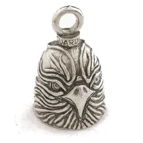 Daniel Smart Guardian Bell® Hawk, Pewter, 1.5 x 1 in