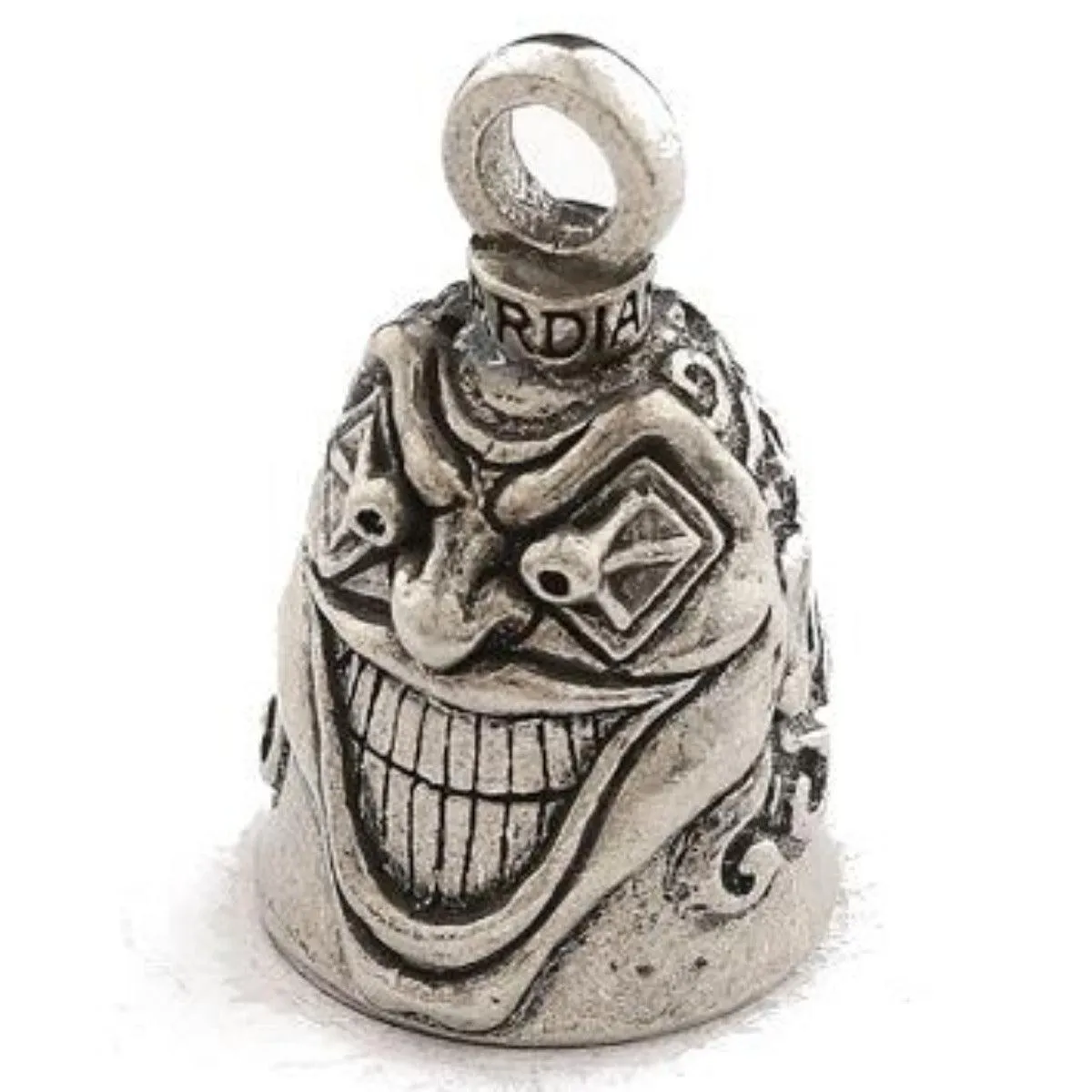 Daniel Smart Guardian Bell® Insane Clown, Pewter, 1.5 x 1 in