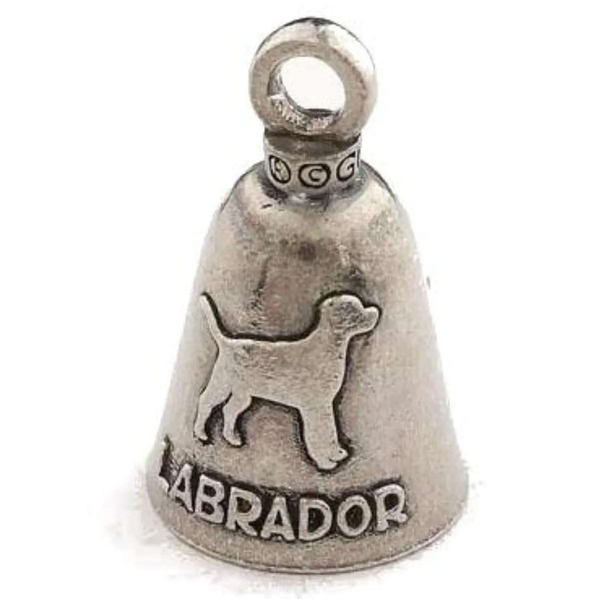 Daniel Smart Guardian Bell® Labrador Dog, Pewter, 1.5 x 1 in