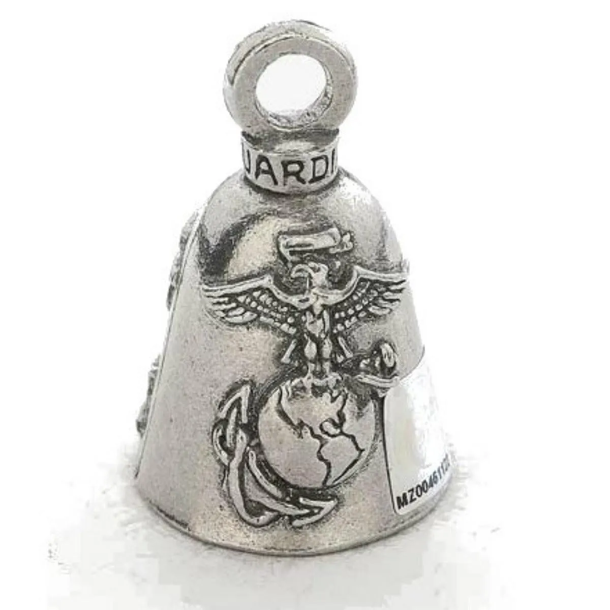 Daniel Smart Guardian Bell® Marines, Pewter, 1.5 x 1 in