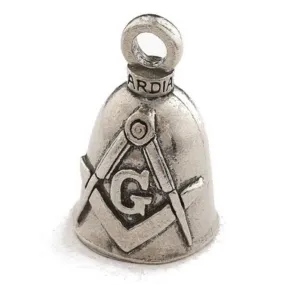 Daniel Smart Guardian Bell® Masonic, Pewter, 1.5 x 1 in