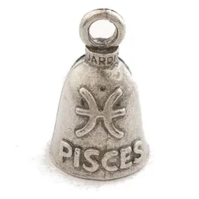 Daniel Smart Guardian Bell® Pisces, Pewter, 1.5 x 1 in