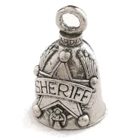 Daniel Smart Guardian Bell® Sheriff, Pewter, 1.5 x 1 in