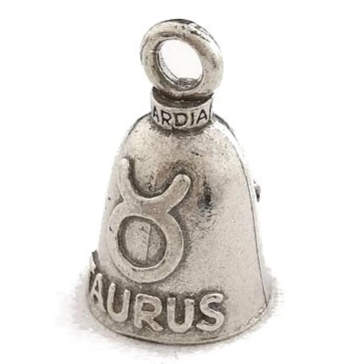 Daniel Smart Guardian Bell® Taurus, Pewter, 1.5 x 1 in