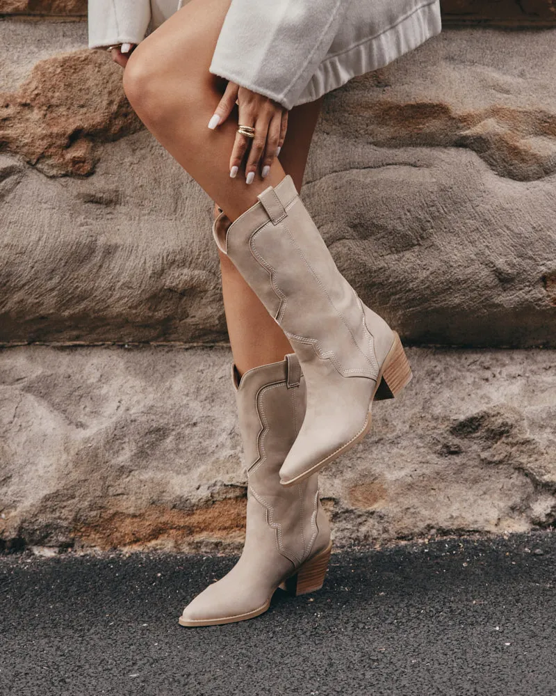 DARIEL - TAUPE NUBUCK