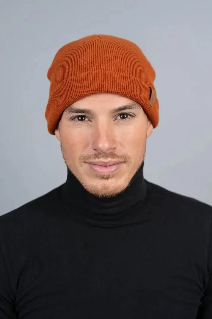 Deidaa Paprika Merino Wool Beanie Winter Cap