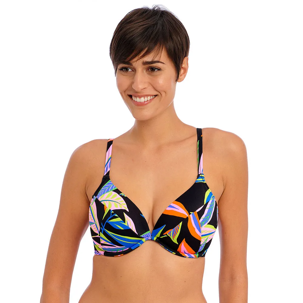 Desert Disco Multi Underwired Moulded Plunge Bikini Top