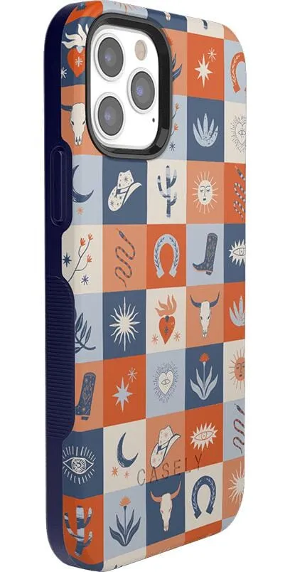 Dirt Road Chic | Western Squares Case