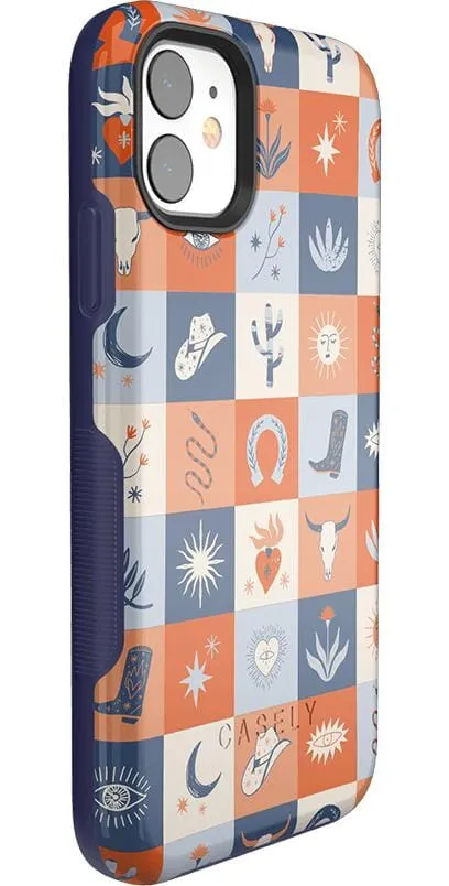 Dirt Road Chic | Western Squares Case